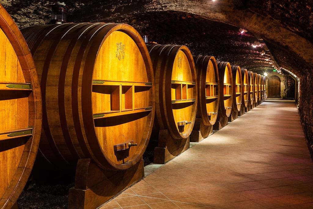 Domaine de Nalys Châteauneuf-du-Pape Cellar